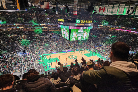 Boston: Boston Celtics Basketball Game Ticket at TD Garden Lower Baseline