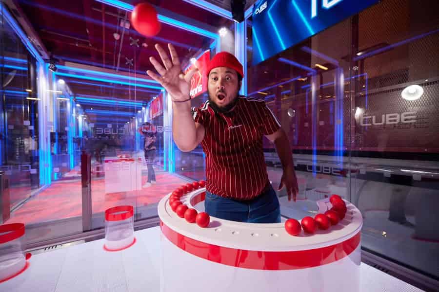 Chicago: Eintrittskarte für das immersive Spielerlebnis The Cube. Foto: GetYourGuide Chicago: Eintrittskarte für das immersive Spielerlebnis The Cube. Foto: GetYourGuide