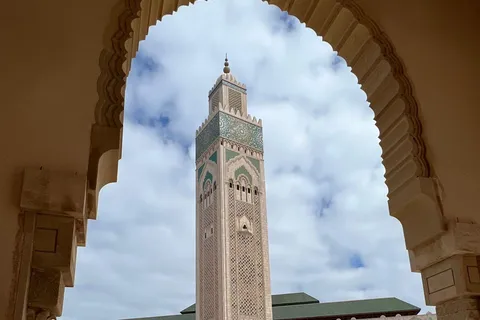 Viagem de 1 dia a Casablanca do passageiro do navio de cruzeiro.