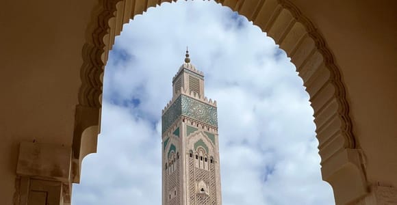 Casablanca day trip from the cruise ship passenger.