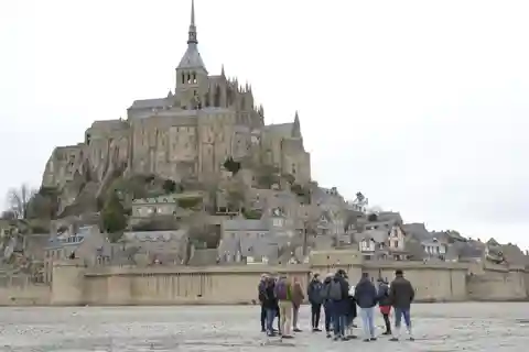 Mont-saint-Michel : Petite balade hors-saison au pied de la Merveille