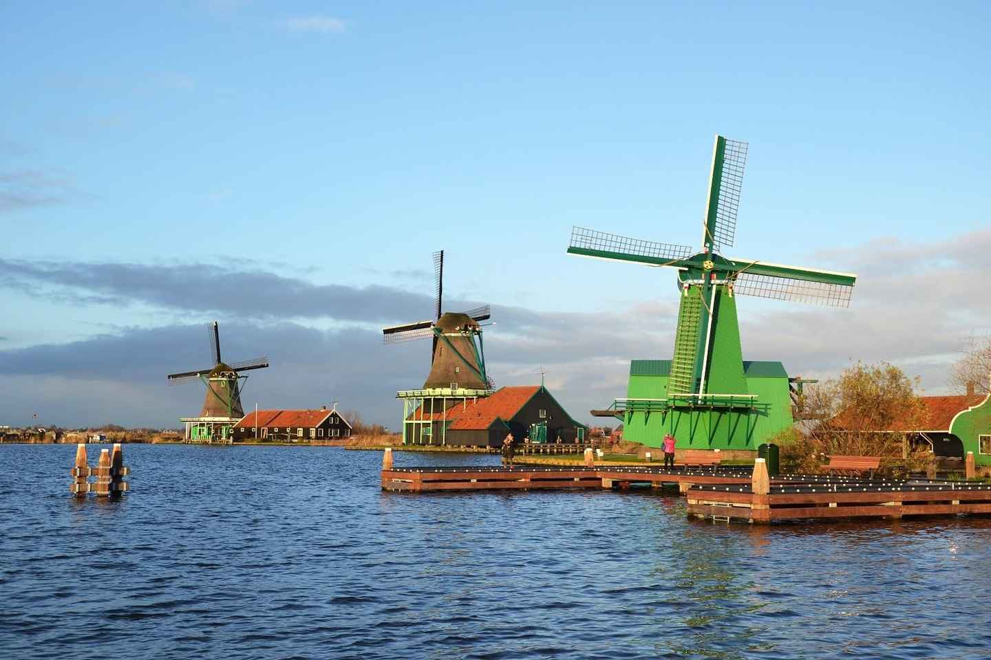 Zaanse Schans Windmills Volendam Cheese Factory Monnickendam