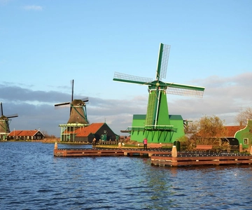 Mulini a vento di Zaanse Schans Caseificio di Volendam Monnickendam