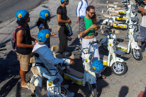 Taganga Beach Electric Motorcycle Tour, Kayak & Snorkel tour