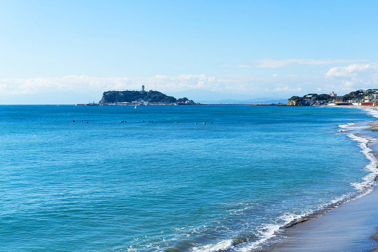 Tour de 1 dia pelo Buda de Kamakura, Enoshima, santuário saindo de TóquioVocê será buscado na estação de Shinjuku às 8h30