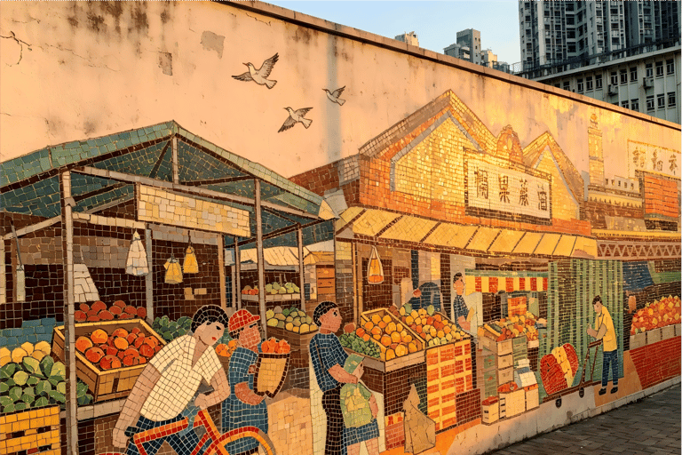 Hong Kong: Yau Ma Tei Fruit Market Gangster Movie Walk
