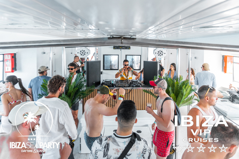 Ibiza: VIP Catamaran Party with DJ, Open Bar, Paella, and Nightclubs STANDARD TICKET