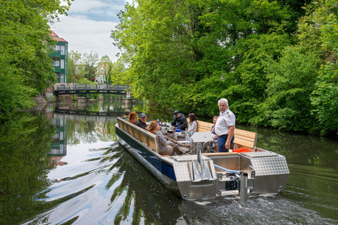 Leipzig: 2-uur durende Auwald Motorboot Tour