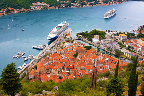 Hiking downhill Krstac to Kotor, visit San Giovanni fortress