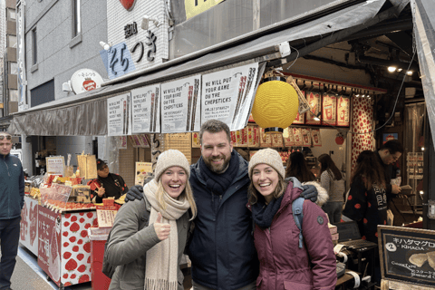 Tokyo: Tsukiji Outer Market & Honganji Temple Walking Tour