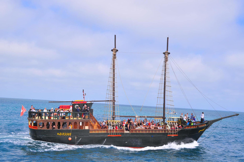 Djerba: Pirate Boat Trip to Flamingo Island with Lunch & Transfers