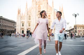 Mailand: Fotoshooting am Dom