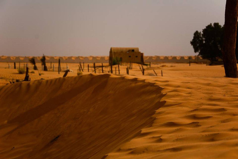 Tour combinato di 1 giorno nel deserto di Ksar Ghilane e Ksar Jouamaa