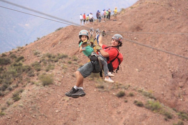 Mendoza: Canopy Adventure in Potrerillos Mountains
