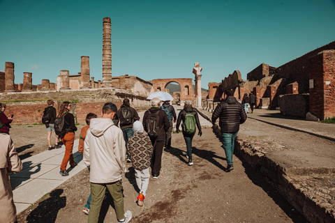 Pompeii Small Group Tour with transportation from Naples