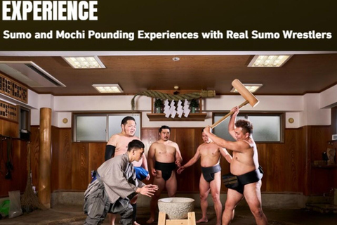 Tokyo: Sumo Show with Chanko Nabe and Mochi Making
