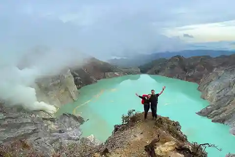 De Bali : Kawah Ijen Midnight Tour pour voir le feu bleu