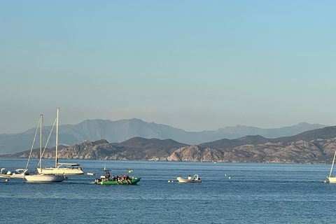 Isla Rousse : Aperitivo al atardecer