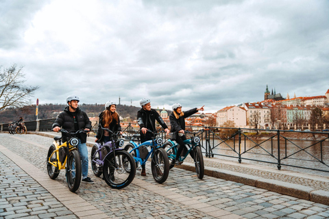 Praga: Grand City Tour em uma Fat e-Bike