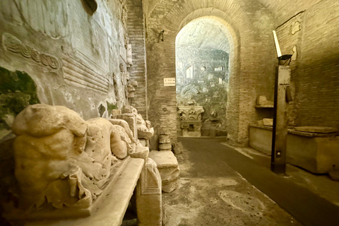 Rome's Hidden Underground Excavations & Colosseum Tour