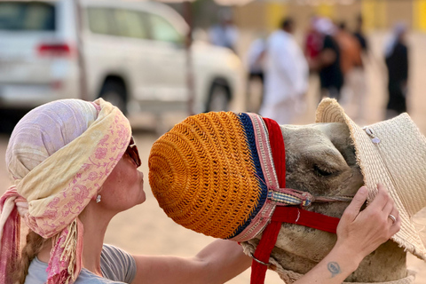 Camel Ride Sand Boarding ATV Bike & Dune Bashing Trip 4-Hour Private Desert Safari
