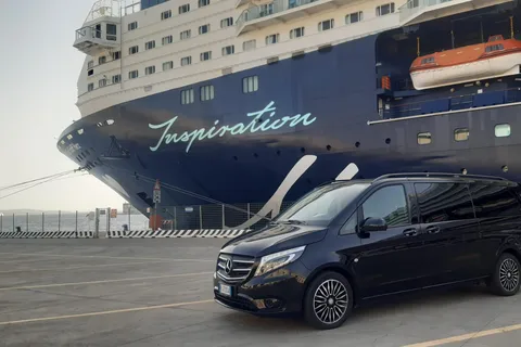 Tour a terra dal porto di Messina: Taormina e i luoghi del Padrino