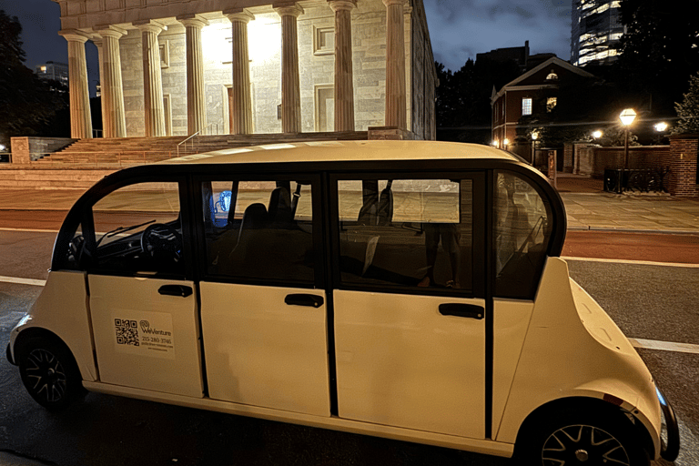 Tour di Philadelphia al chiaro di luna con carrello elettrico