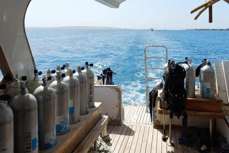 Hurghada: Scuba Diving for Certified Divers & Beginners Boat trip for the Certified Divers with Lunch & Transfer