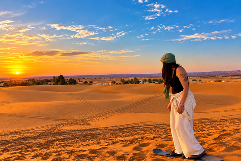 Agadir to Marrakech: 3-Day Merzouga Camel Ride & Luxury Camp Private luxury Sahara tour – exclusive experience