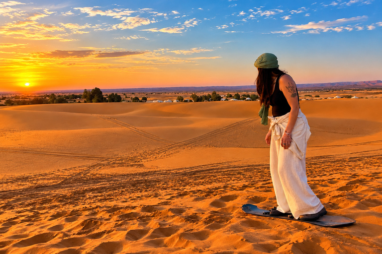 Agadir to Marrakech: 3-Day Merzouga Camel Ride & Luxury Camp Private luxury Sahara tour – exclusive experience