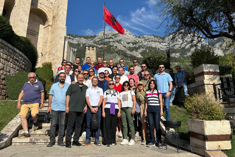 Kruja: Guided tour to discover Albania’s Ancient Capital Qeleshe workshop (Optional)