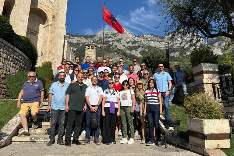 Kruja: Guided tour to discover Albania’s Ancient Capital Qeleshe workshop (Optional)