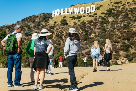 Los Angeles : Visite guidée à pied du panneau Hollywood avec photos