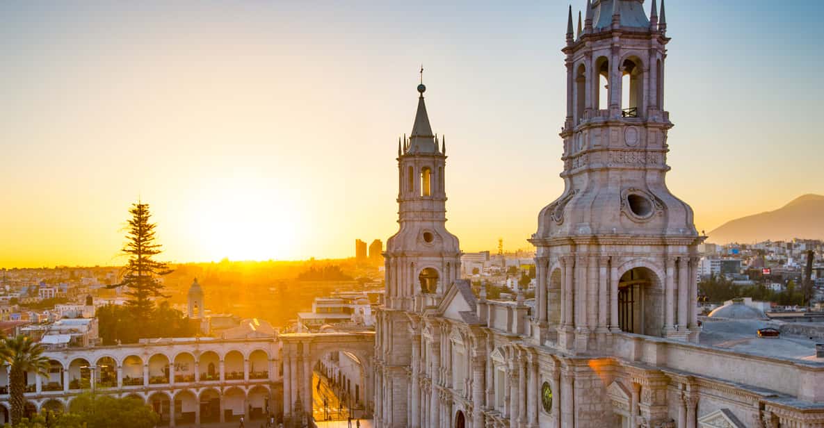 Schöner Rundgang durch das historische Zentrum von Arequipa
