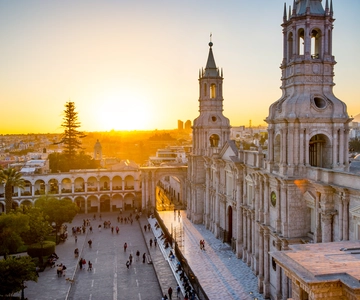 Excursão a pé pelo centro histórico de Arequipa