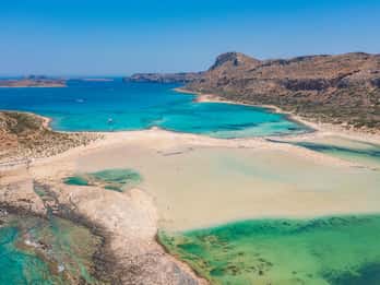 Da Rethymno: Laguna di Balos e Penisola di Gramvousa & Servizio di prelievo
