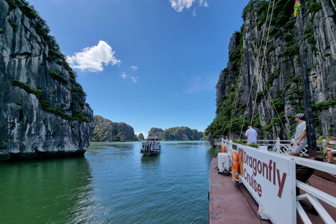 Depuis Hanoi : Croisière dans la baie d&#039;Halong avec déjeuner et transferts