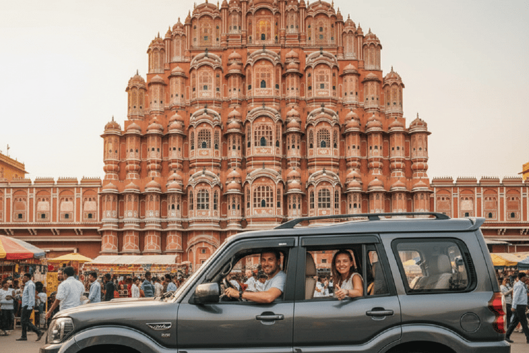 Jaipur: Full Day Sightseeing Tour by Car with Guide