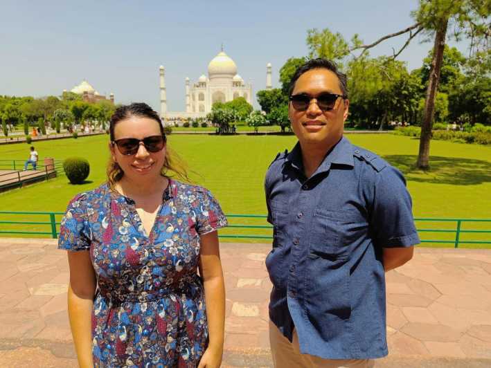 Agra: Voorrangstoegang Taj Mahal & Agra Fort privétour
