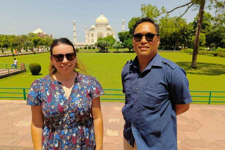 Agra: Taj Mahal & Agra Fort Private Tour ohne Anstehen
