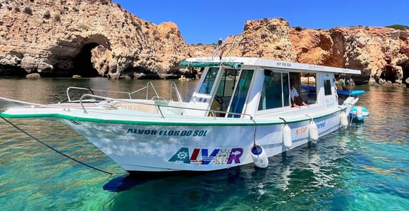 From Portimão: Coastal Cruise on a Solar-Powered Boat