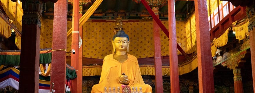 Visite d'une jounée des monastères de Leh (Shey, Thiksey & Hemis)