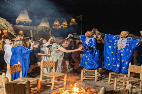 Marrakech: Agafay Desert Sunset, Camel Ride, and Dinner Show