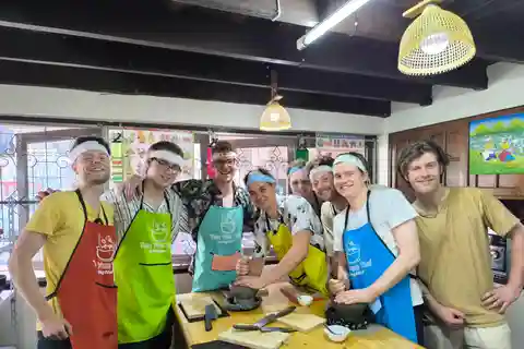 Cours de cuisine d'une demi-journée avec visite du marché