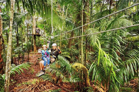 Panama: Apeneiland en Gamboa regenwoud Zipline tour