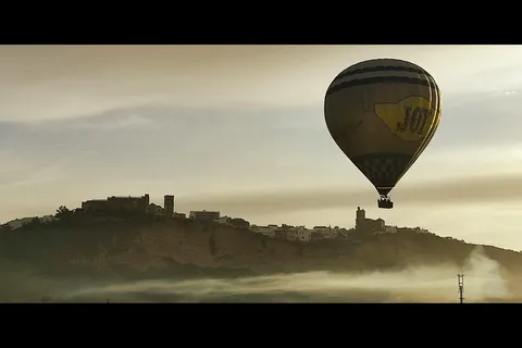 Hot air balloon ride in Arcos de la Frontera (Cádiz)