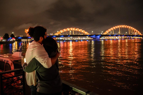 Montanhas de mármore - Cruzeiro pelo rio Han - Ponte do Dragão à noite