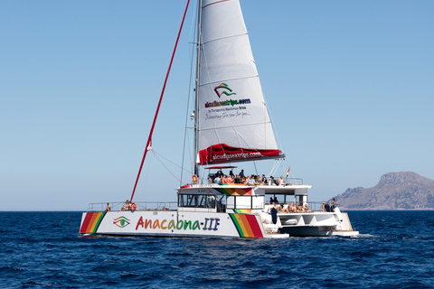 Port d'Alcudia: North Coast Catamaran Cruise with Meal Catamaran Cruise with Lunch