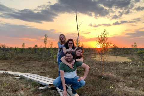 Jurmala: Excursión al atardecer al Parque Nacional de Kemeri