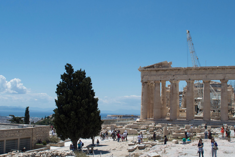 Akropolis en Parthenon – Gecertificeerde Italiaanse gids en toegang inbegrepenRondleiding door de Akropolis